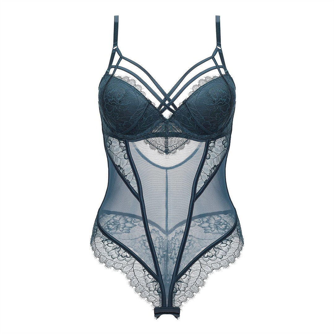 Bodysuit underwear with lace