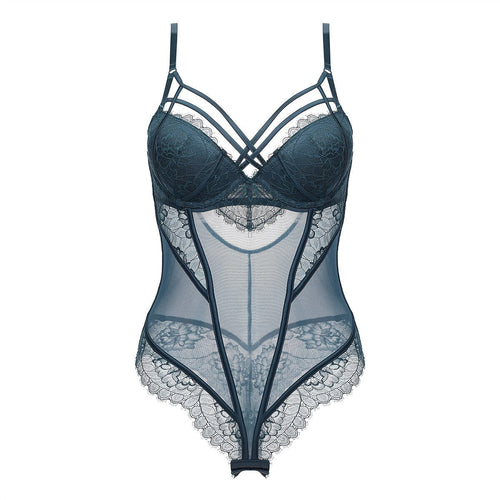 Bodysuit underwear with lace