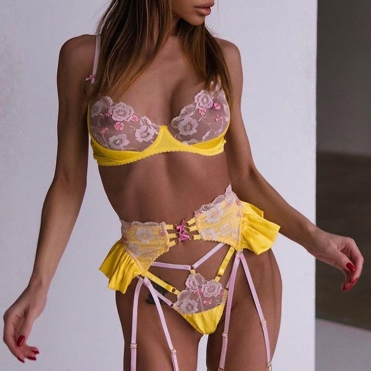 Satin Lingerie Set