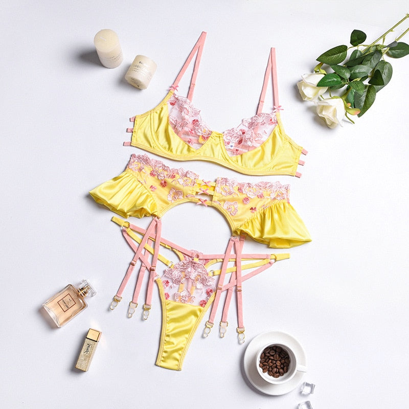 Satin Lingerie Set