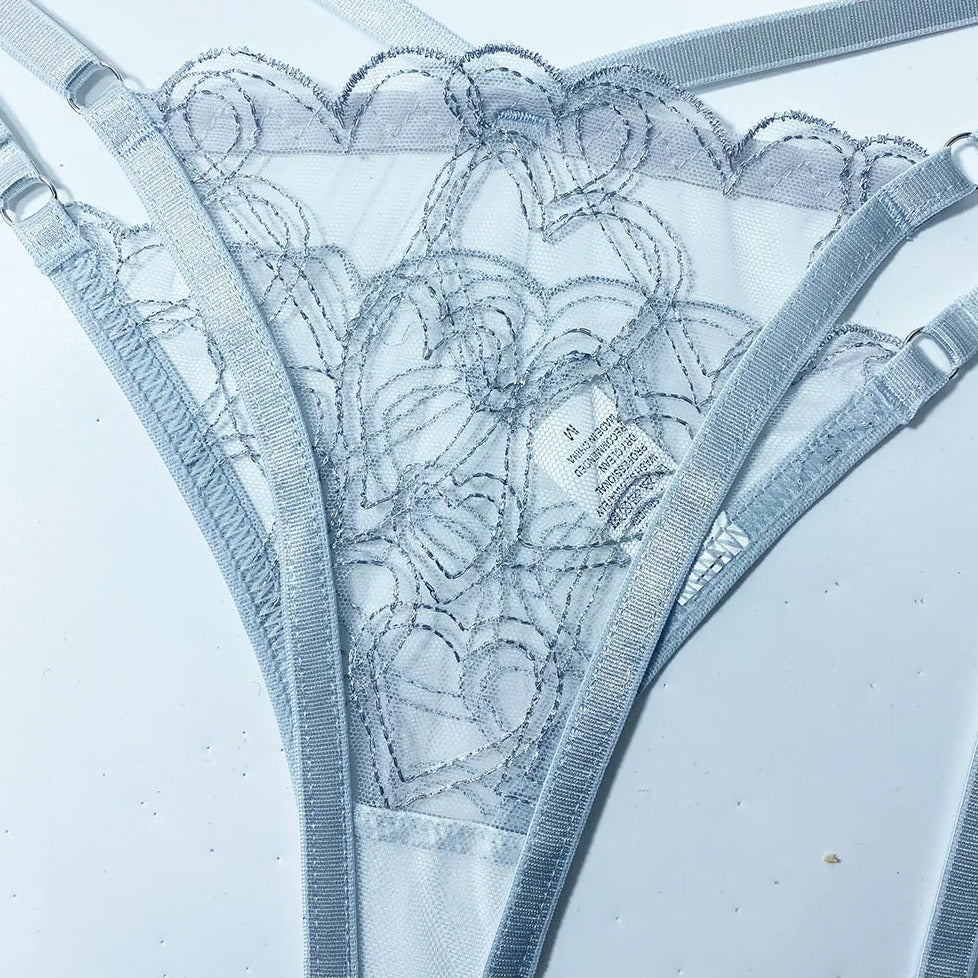 3-Piece Lace Lingerie Set