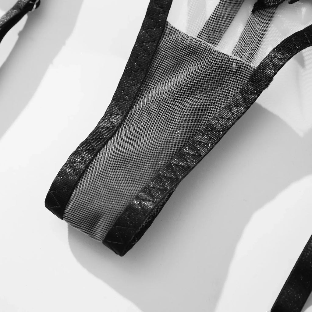 Embroidered Sensual Lingerie