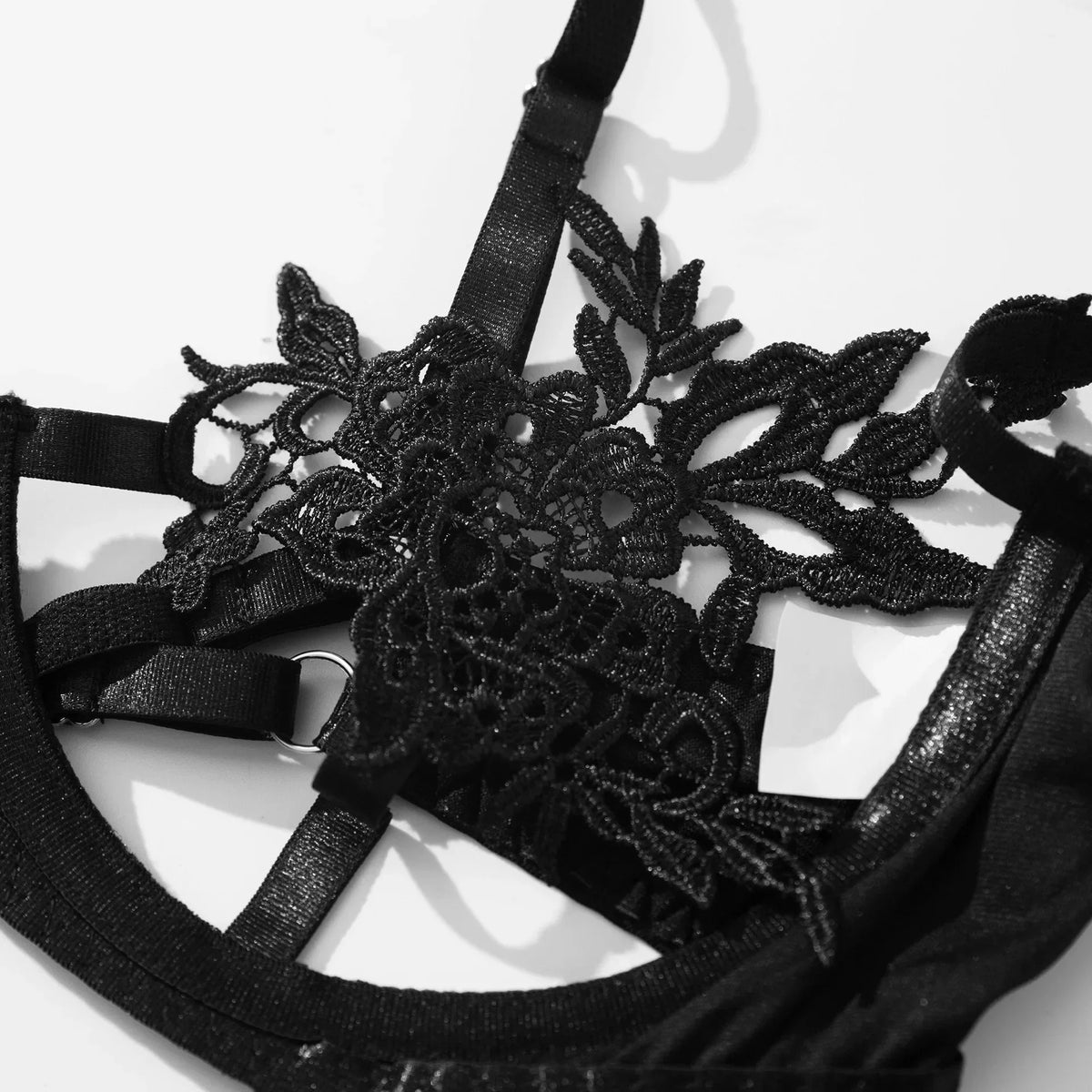 Embroidered Sensual Lingerie